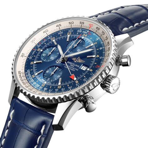 breitling navitimer 46 blau|breitling navitimer 46 automatic watch.